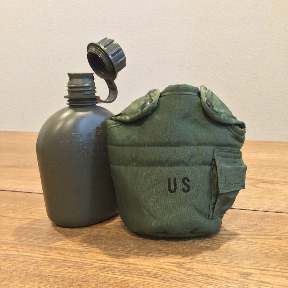 US Military Unicor Army Green Canteen Water Bottle - New